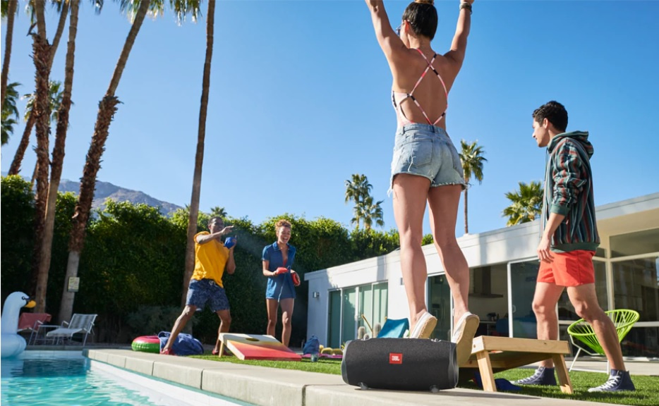 JBL Xtreme 2 portabel Bluetooth-högtalare, Midnight Black