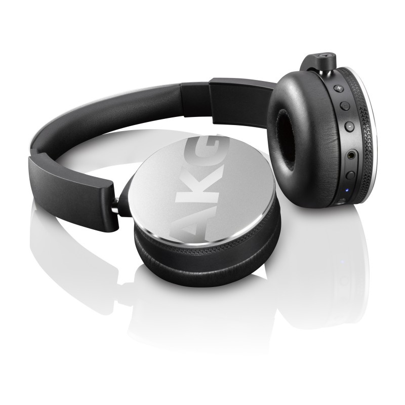 AKG Y50BT on-ear hörlur med Bluetooth, silver