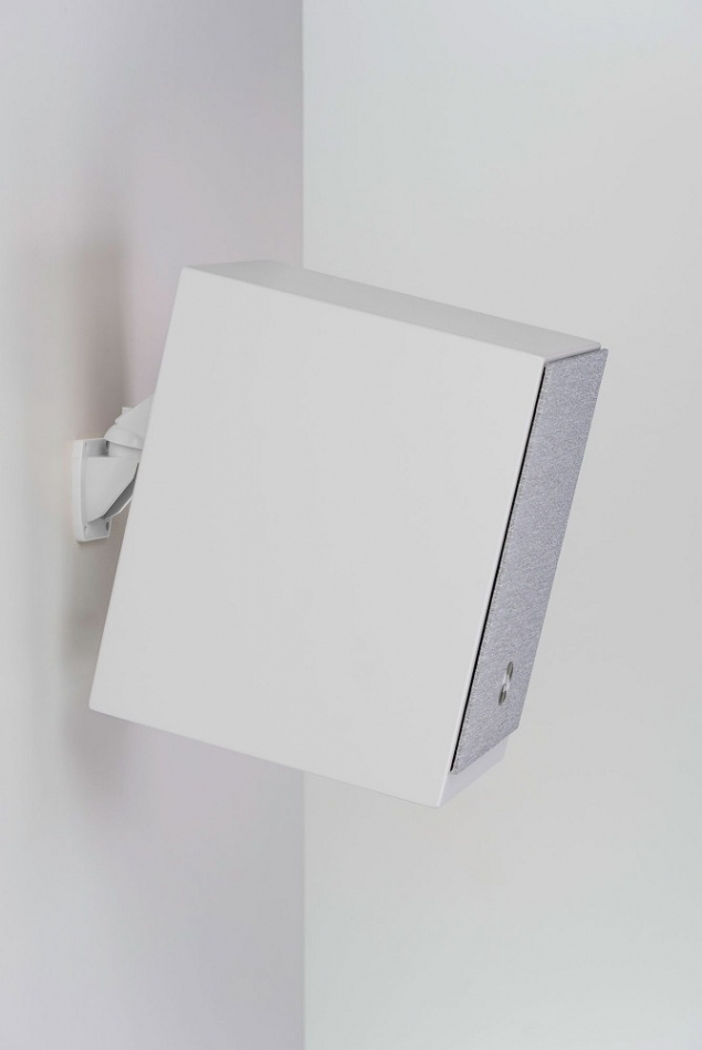 Audio Pro A26 stativhögtalare med Wifi, Bluetooth & HDMI ARC, vitt par