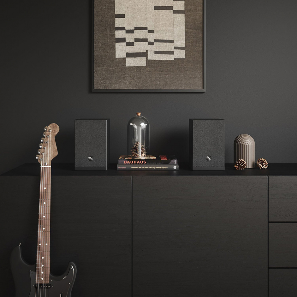 Audio Pro A28 W streaminghögtalare powered by Linkplay med HDMI ARC, svart par