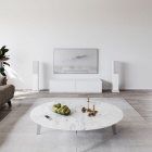 Audio Pro A36 golvhögtalare med Wifi & HDMI ARC, vitt par Audio Pro A36 golvhögtalare med Wifi & HDMI ARC, vitt par