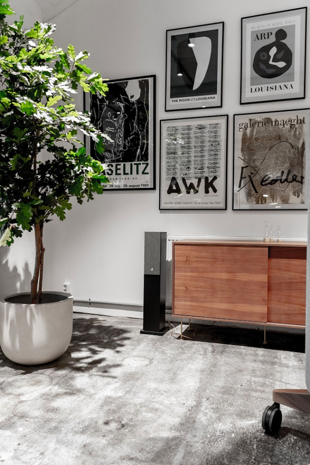 Audio Pro A38 aktiva golvhögtalare, svart par Returexemplar