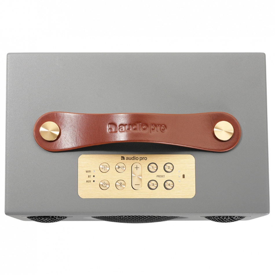 Audio Pro Addon C3 Wifi-högtalare med batteridrift, grå