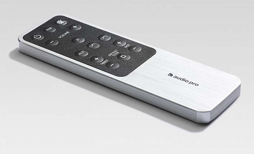 Audio Pro Addon T20, svarta aktiva golvhögtalare