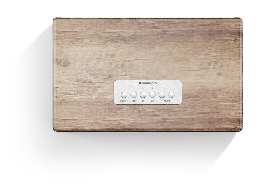 Audio Pro BT5 Bluetooth-högtalare, driftwood