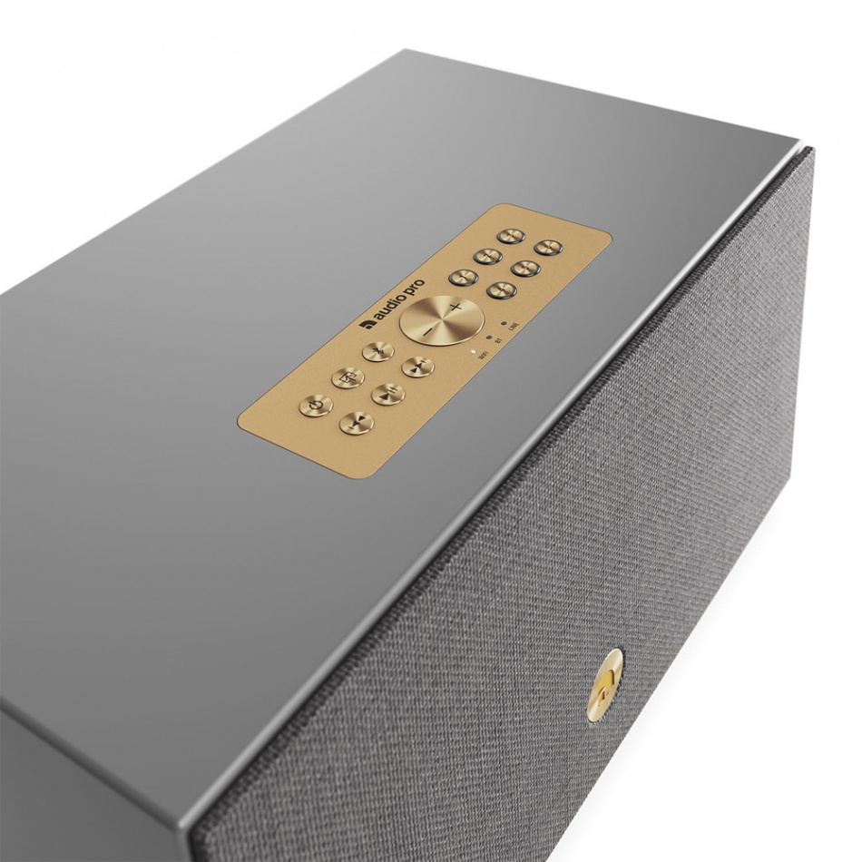 Audio Pro C10 MKII W Wifi-högtalare powered by Linkplay med Chromecast & AirPlay 2, grå