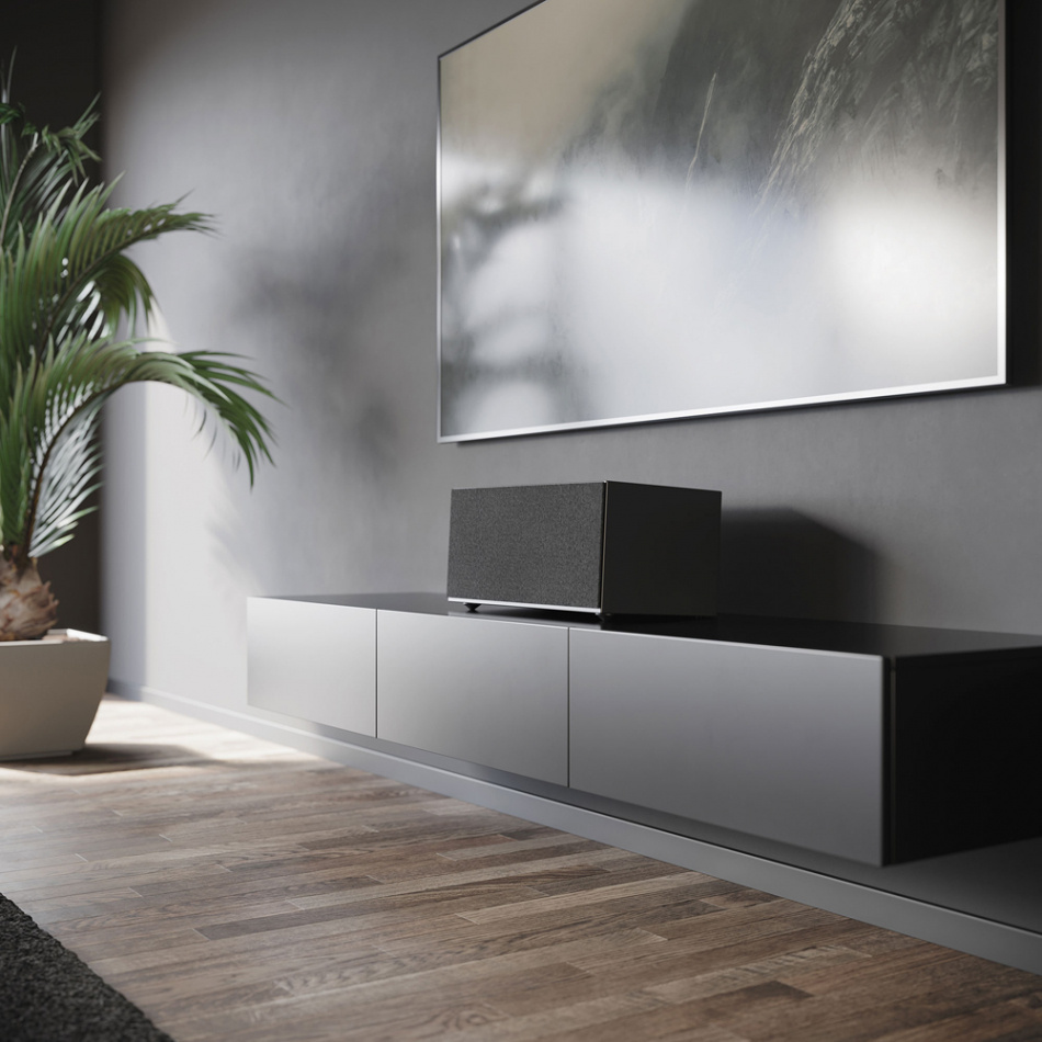 Audio Pro C20 med Chromecast, AirPlay 2 & Bluetooth, svart