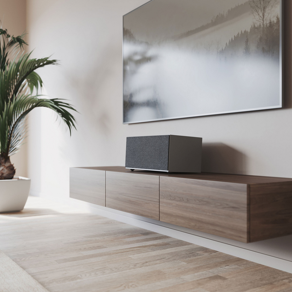 Audio Pro C20 med Chromecast, AirPlay 2 & Bluetooth, grå