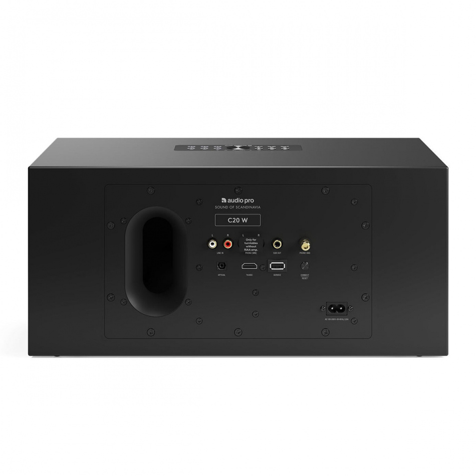 Audio Pro C20 W Wifi-högtalare, svart Returexemplar