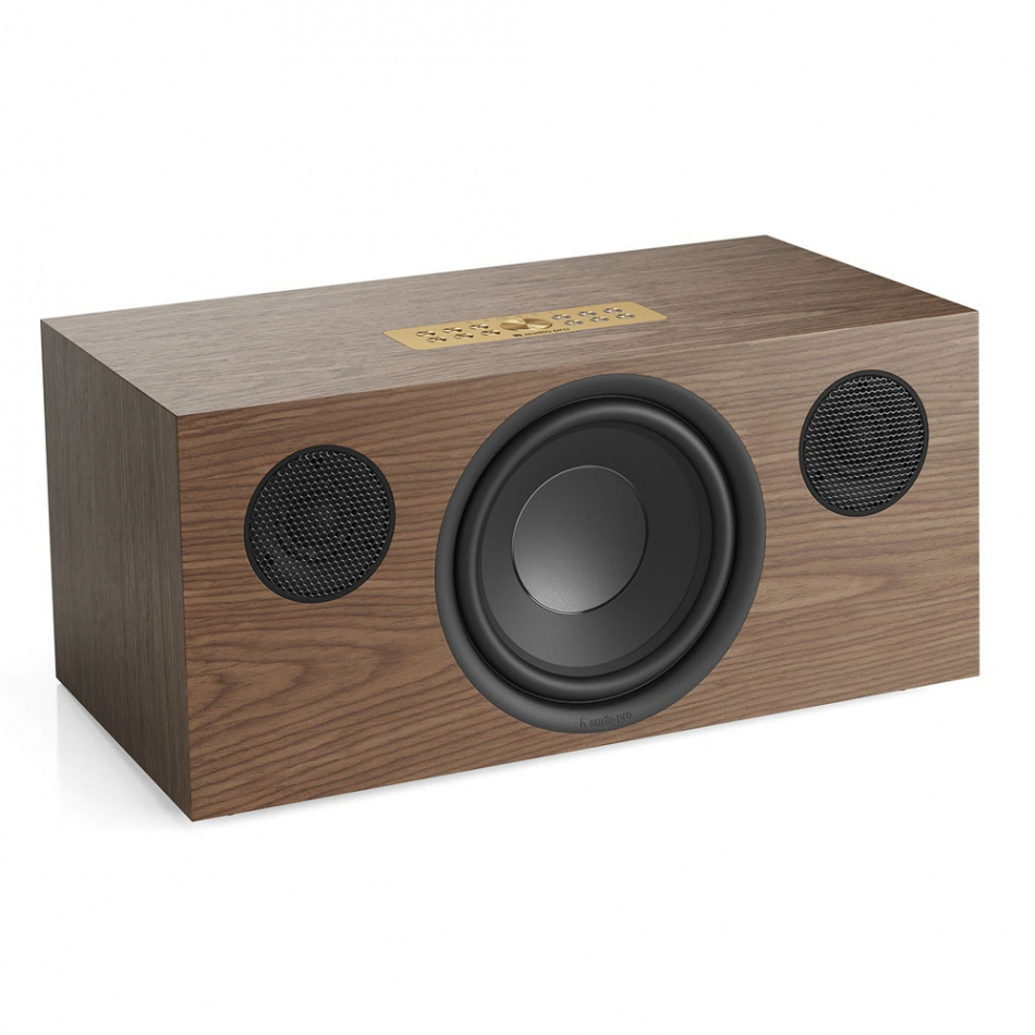 Audio Pro C20 W Wifi-högtalare powered by Linkplay med Chromecast & AirPlay 2, valnöt