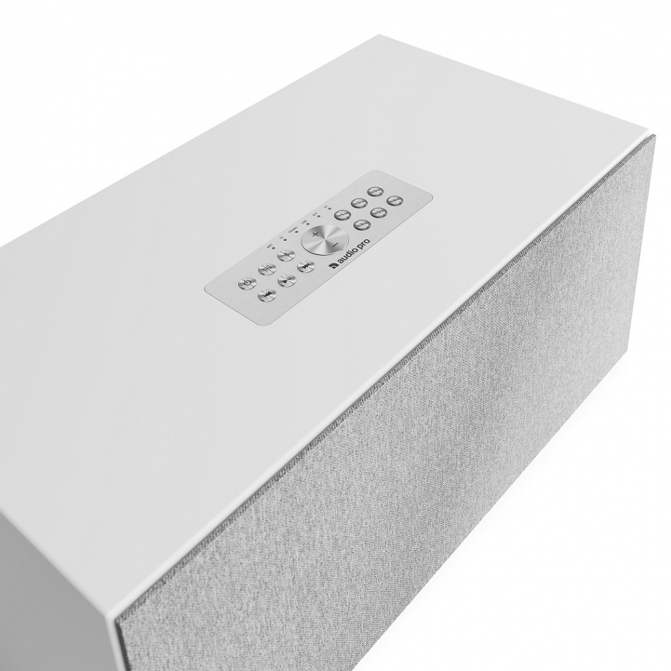 Audio Pro C20 med Chromecast, AirPlay 2 & Bluetooth, vit