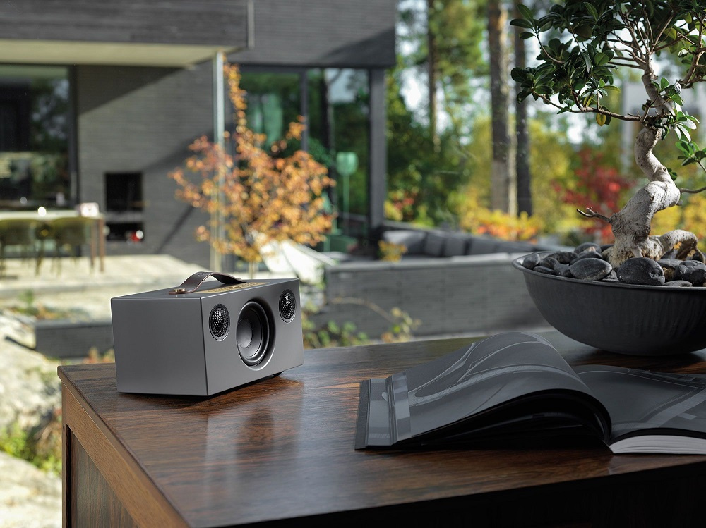 Audio Pro C5 MKII med Chromecast, AirPlay 2 & Bluetooth, grå