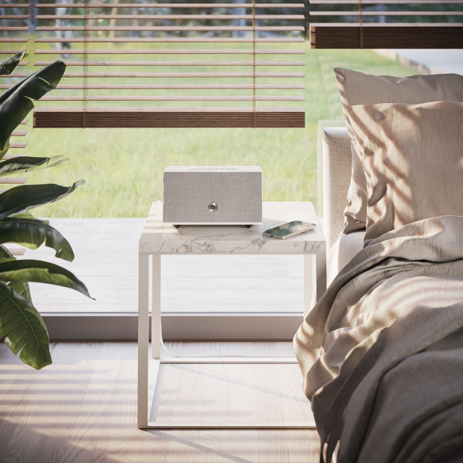 Audio Pro C5 MKII W Wifi-högtalare powered by Linkplay med Chromecast & AirPlay 2, vit