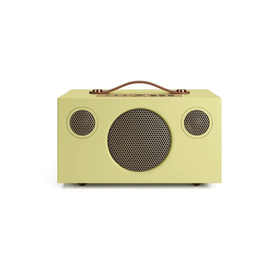 Audio Pro C5 MKII W Wifi-högtalare med Chromecast & AirPlay 2, Classic Yellow