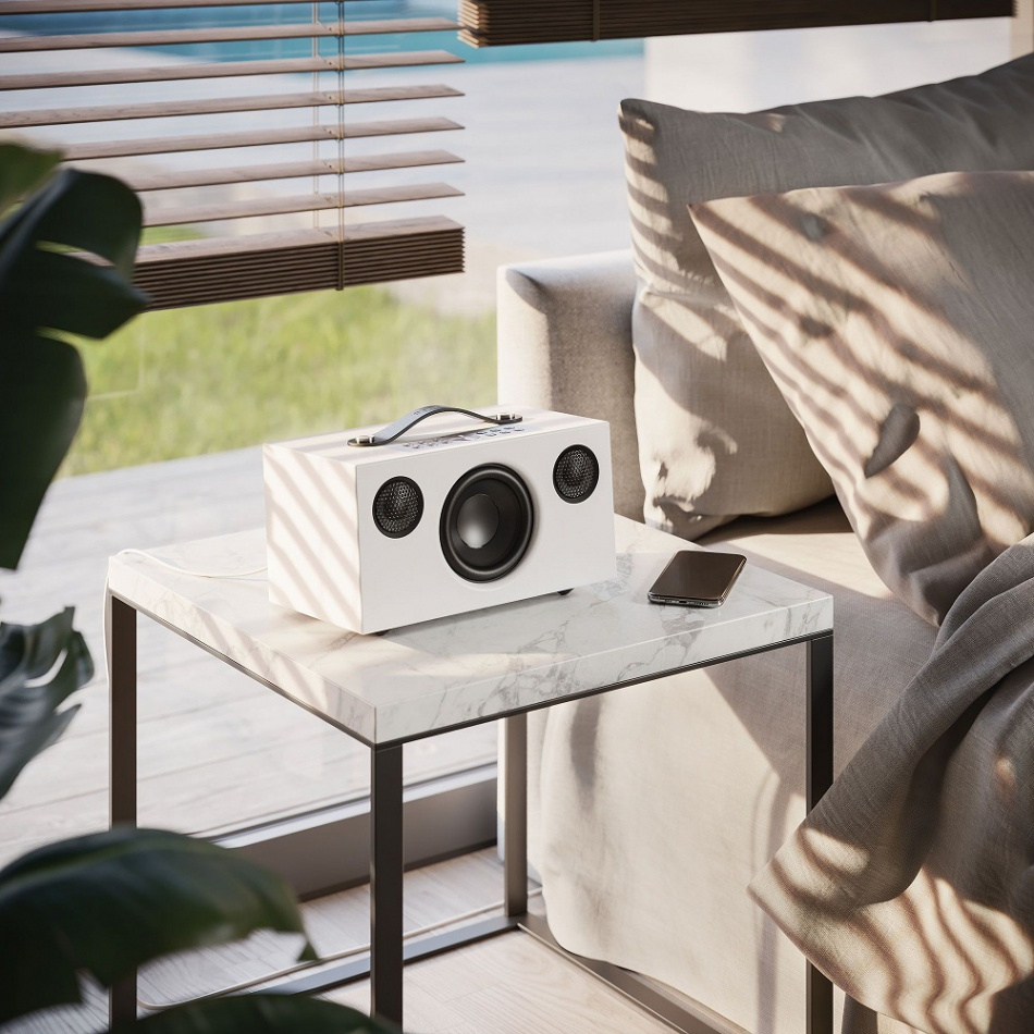 Audio Pro C5 MKII med Chromecast, AirPlay 2 & Bluetooth, vit