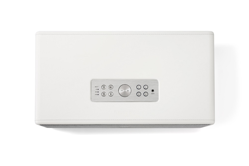 Audio Pro D-1 Aktiv Wifi-högtalare, vit