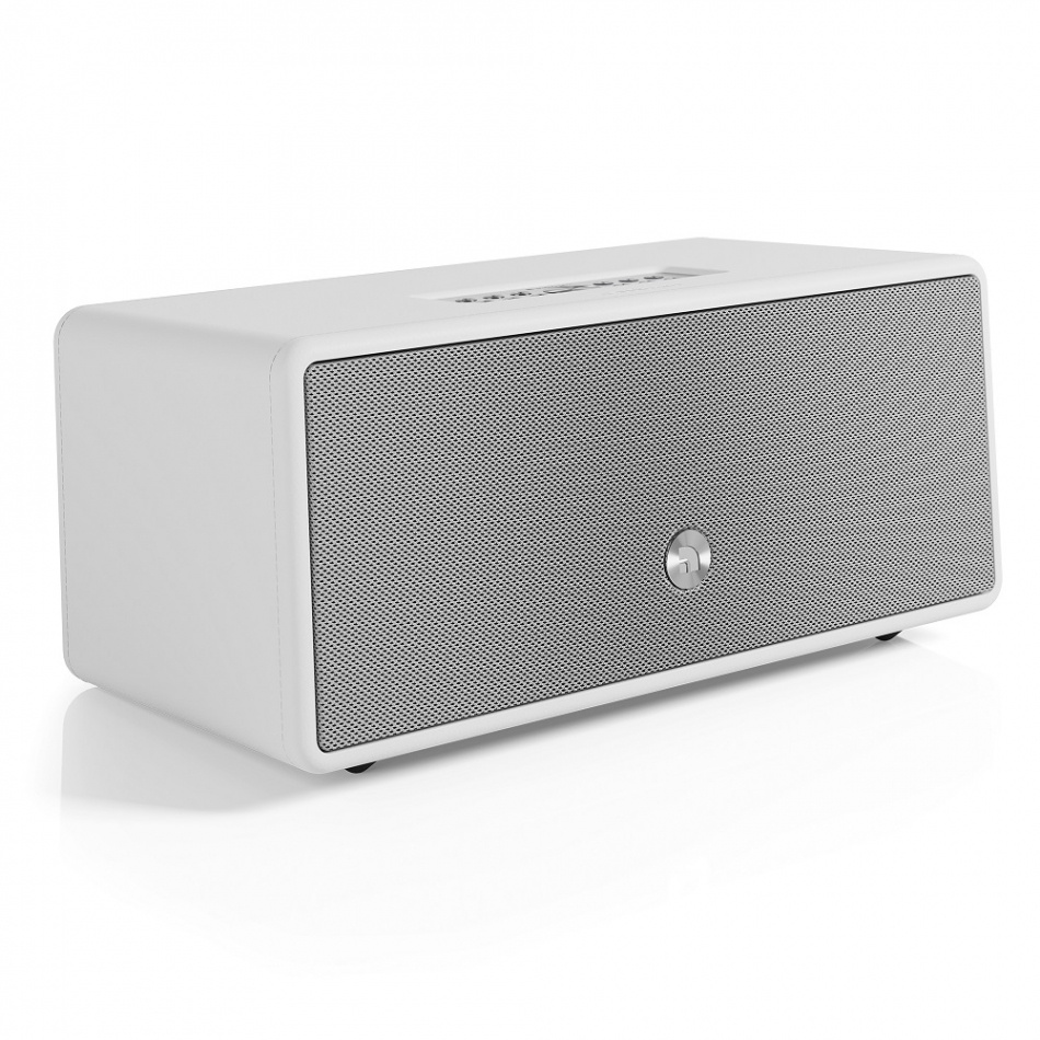 Audio Pro Drumfire D-2, aktiv Wifi-högtalare med Chromecast & AirPlay 2, vit