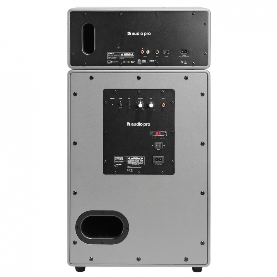 Audio Pro Drumfire, aktiv Wifi-högtalare, Dusk Grey