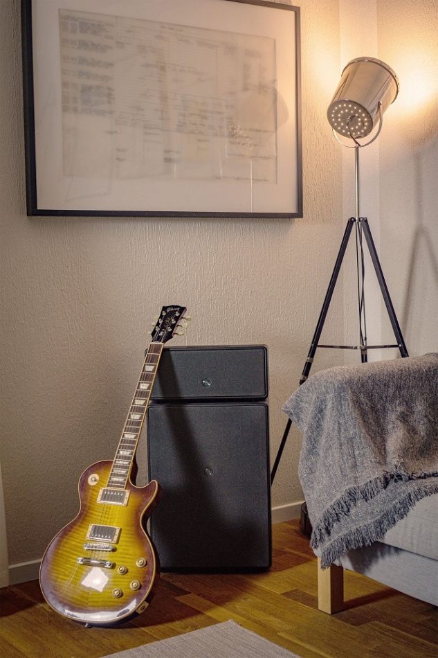 Audio Pro Drumfire II aktiv Wifi-högtalare med Chromecast & AirPlay 2, svart