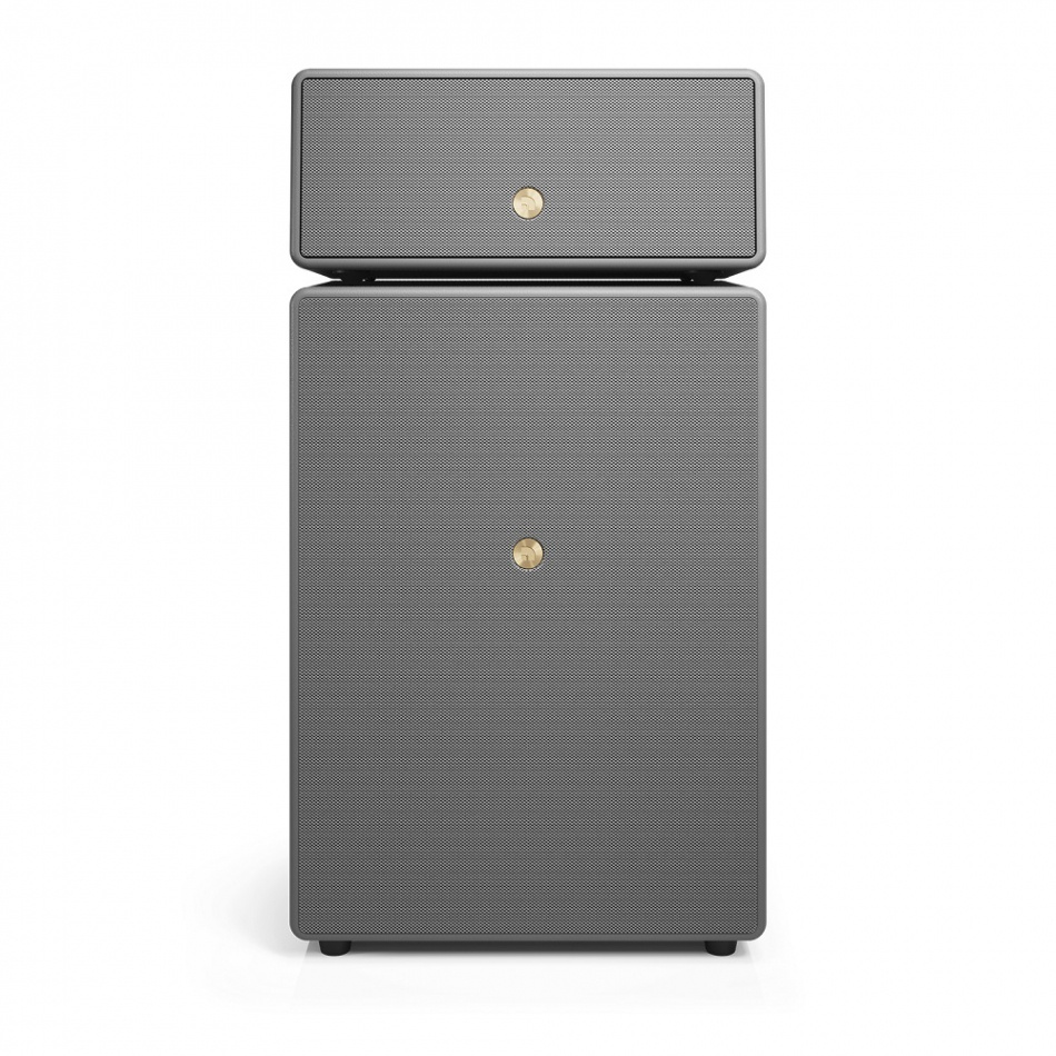 Audio Pro Drumfire II, aktiv Wifi-högtalare, grå Returexemplar