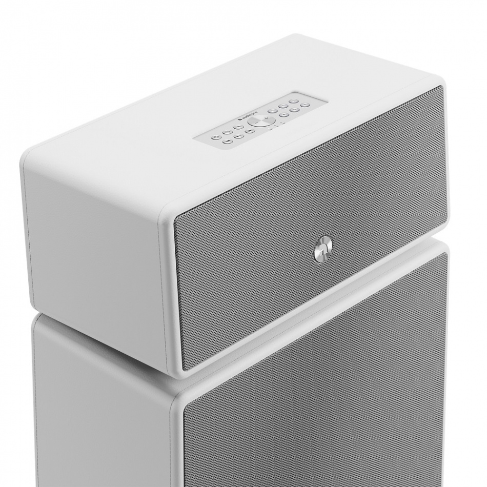 Audio Pro Drumfire II (ej W) aktiv Wifi-högtalare vit, Returexemplar