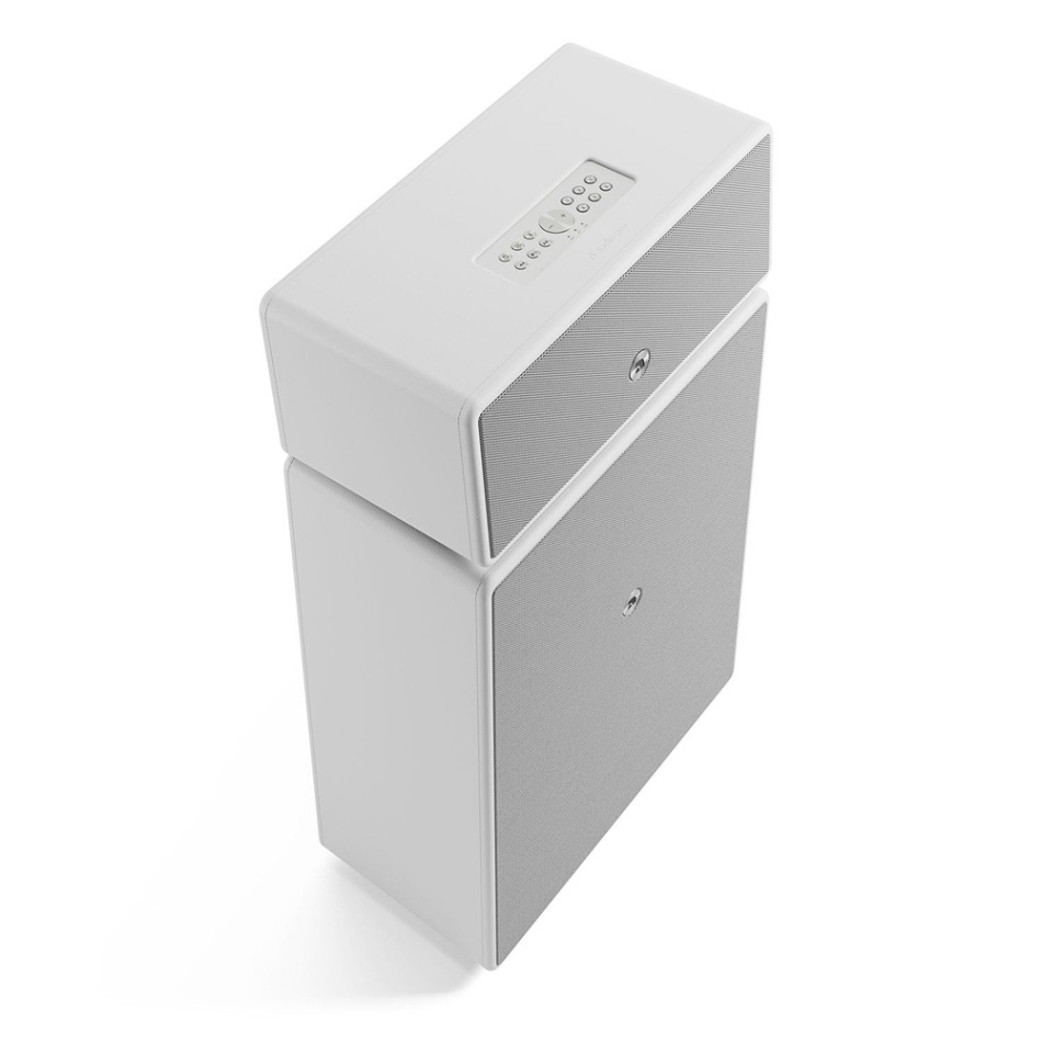 Audio Pro Drumfire II W, Wifi-högtalare powered by Linkplay med Chromecast & AirPlay 2 vit