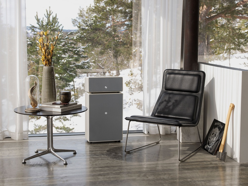 Audio Pro Drumfire, aktiv Wifi-högtalare, Silk White