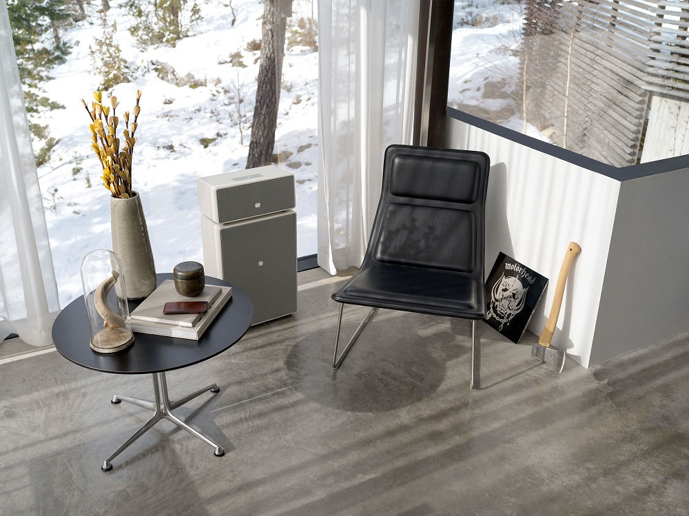 Audio Pro Drumfire, aktiv Wifi-högtalare, Silk White