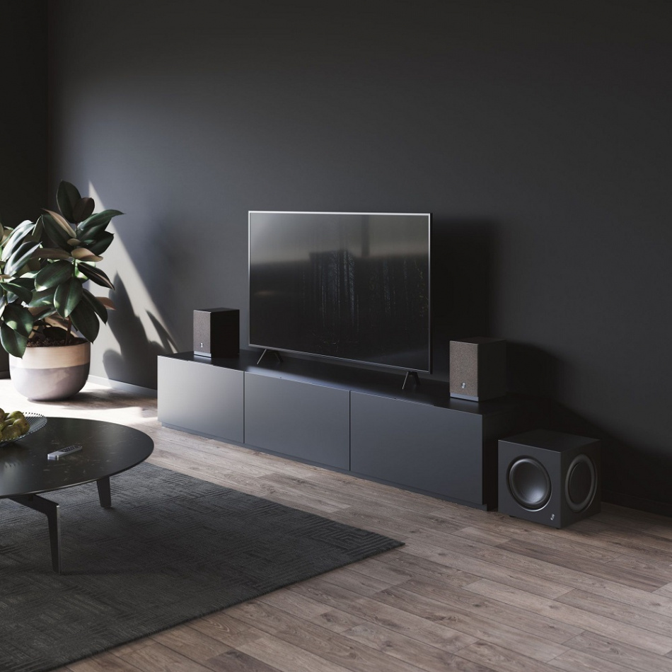 Audio Pro SW-10 aktiv subwoofer, svart