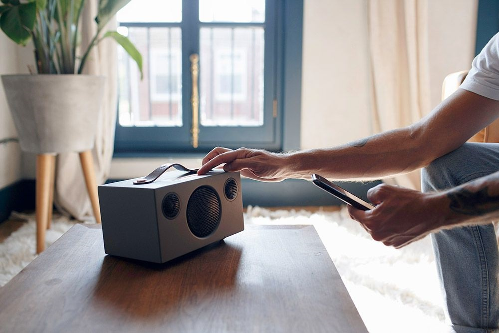 Audio Pro Addon T3+ portabel Bluetooth-högtalare, grå