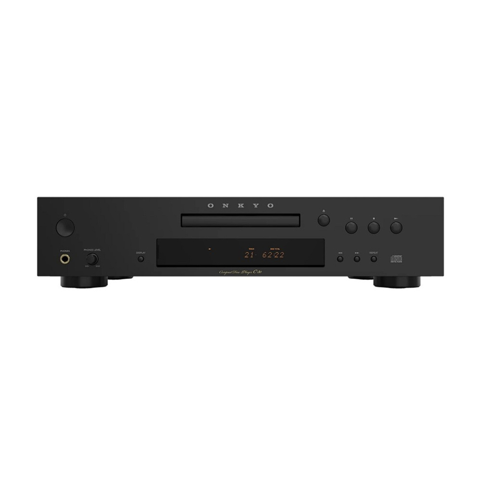 Onkyo C-30 CD-spelare med VLSC-teknik, svart