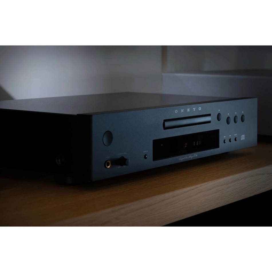 Onkyo C-30 CD-spelare med VLSC-teknik, svart