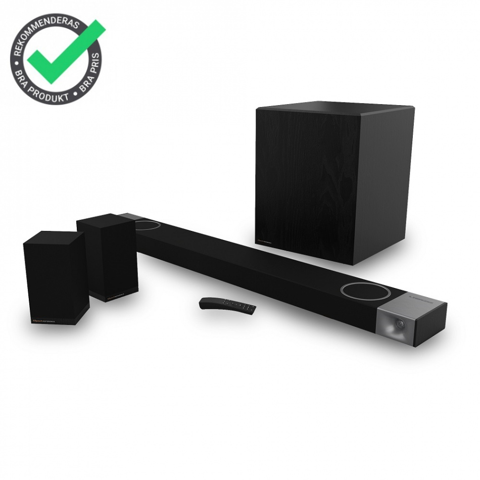 Klipsch Cinema 1200 soundbar med Dolby Atmos, 8K & Spotify Connect