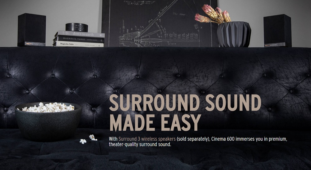 Klipsch Cinema 600 soundbar med HDMI ARC & trådlös 10