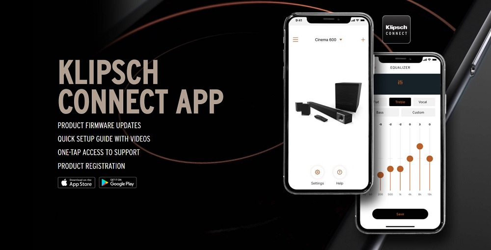 Klipsch Cinema 600 soundbar med HDMI ARC & trådlös 10