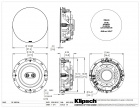 Klipsch DS-180CSM, takhgtalare single-stereo