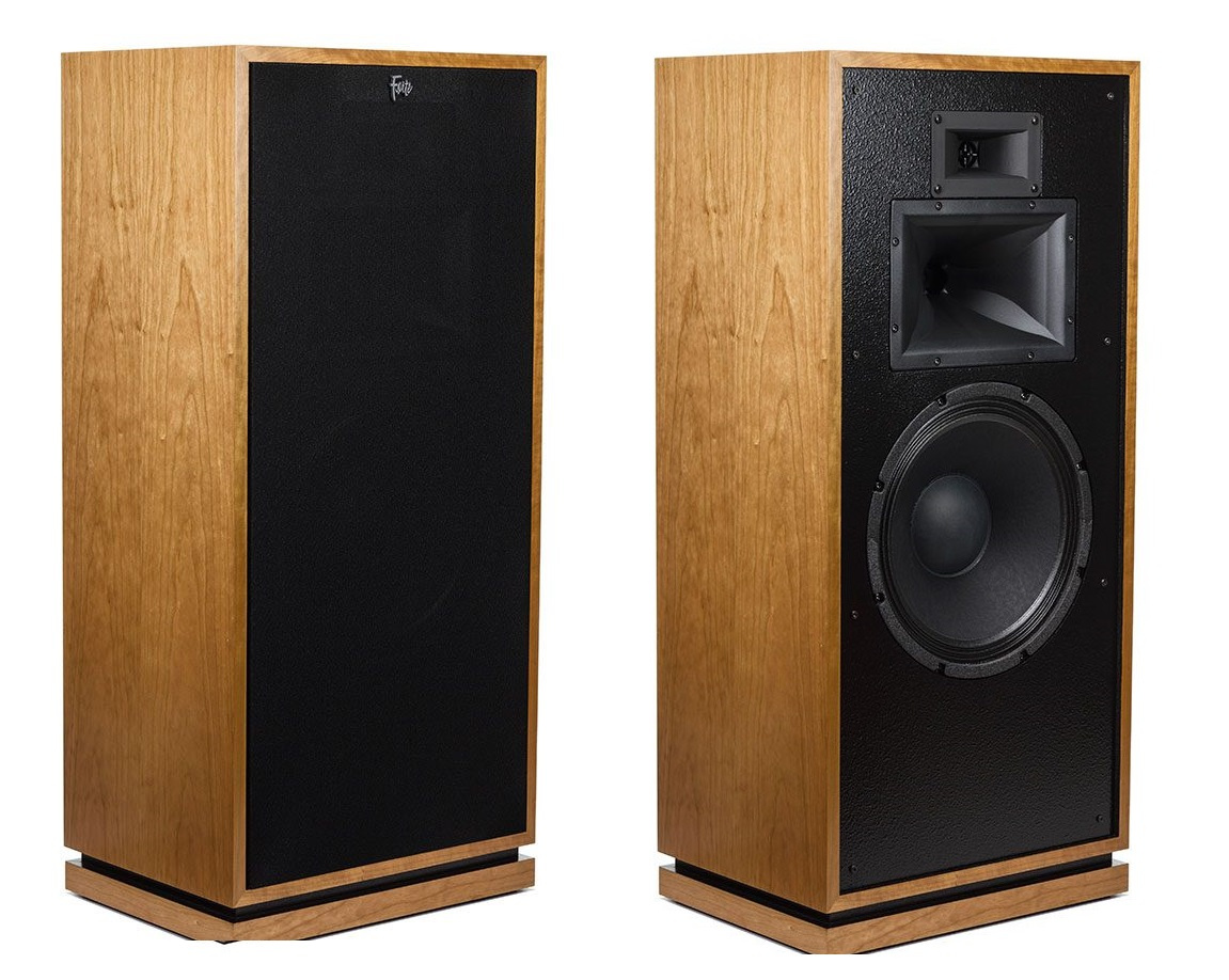 Klipsch Forte III golvhögtalare, körsbär