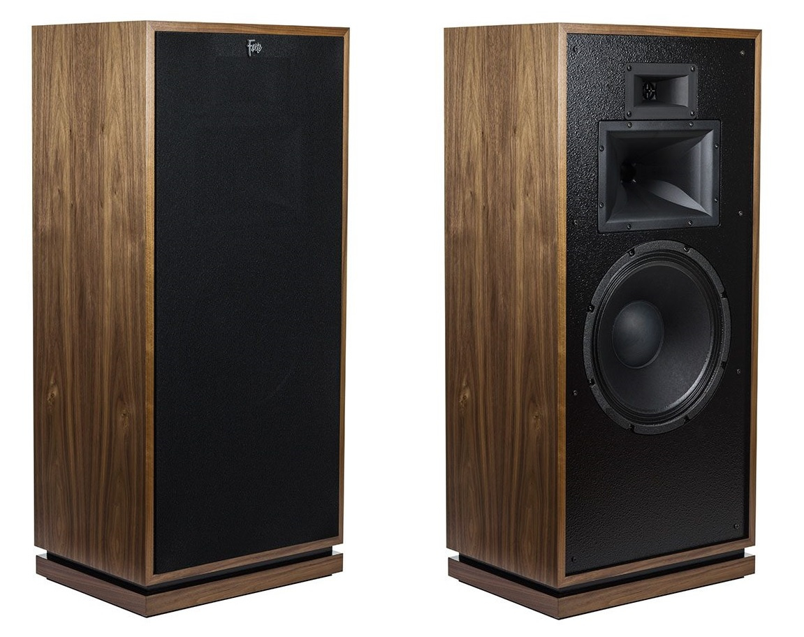 Klipsch Forte III golvhögtalare, valnöt