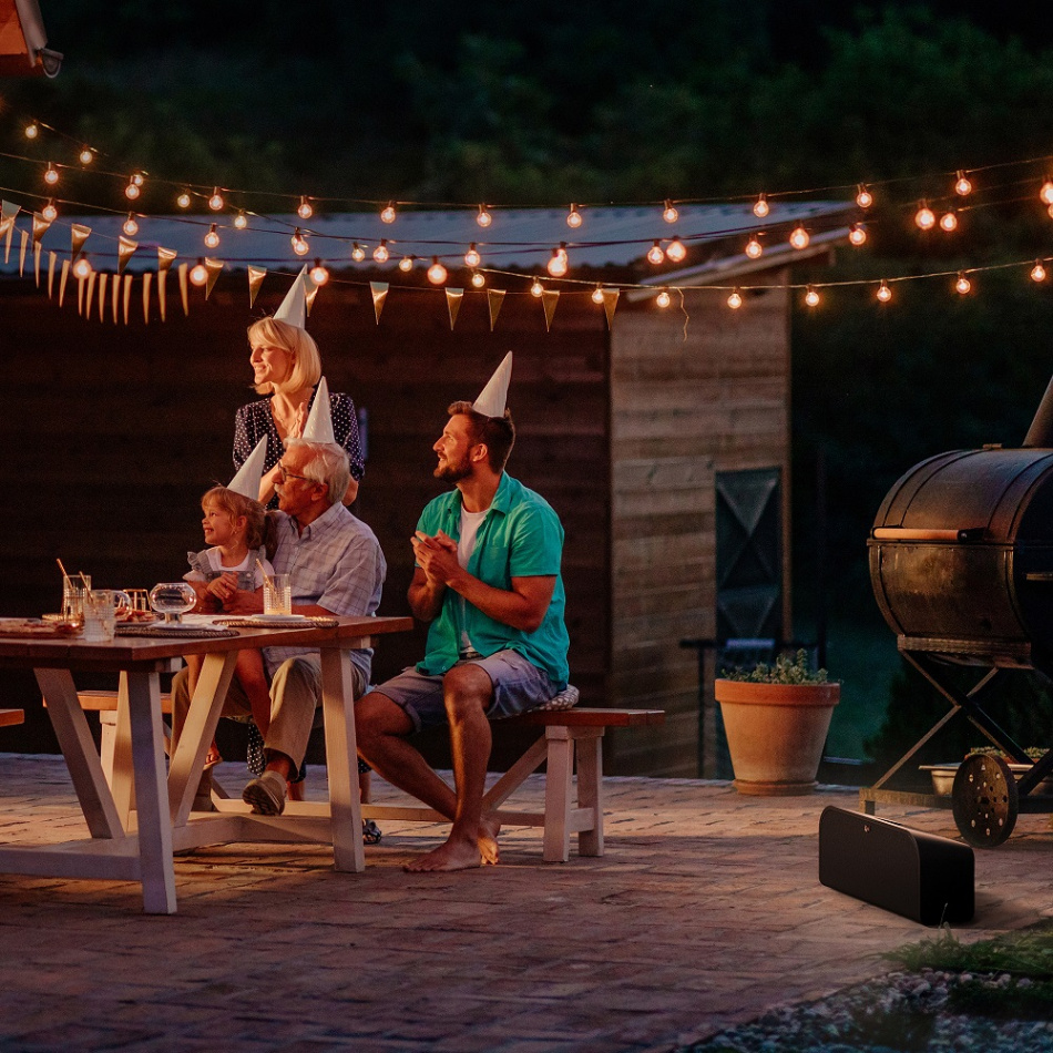 Klipsch Groove XXL, portabel Bluetooth-högtalare med fjärrkontroll