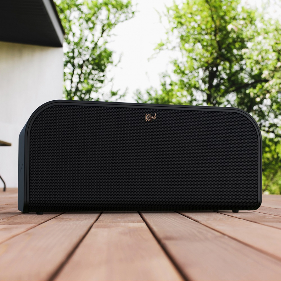 Klipsch Groove XXL, portabel Bluetooth-högtalare med fjärrkontroll