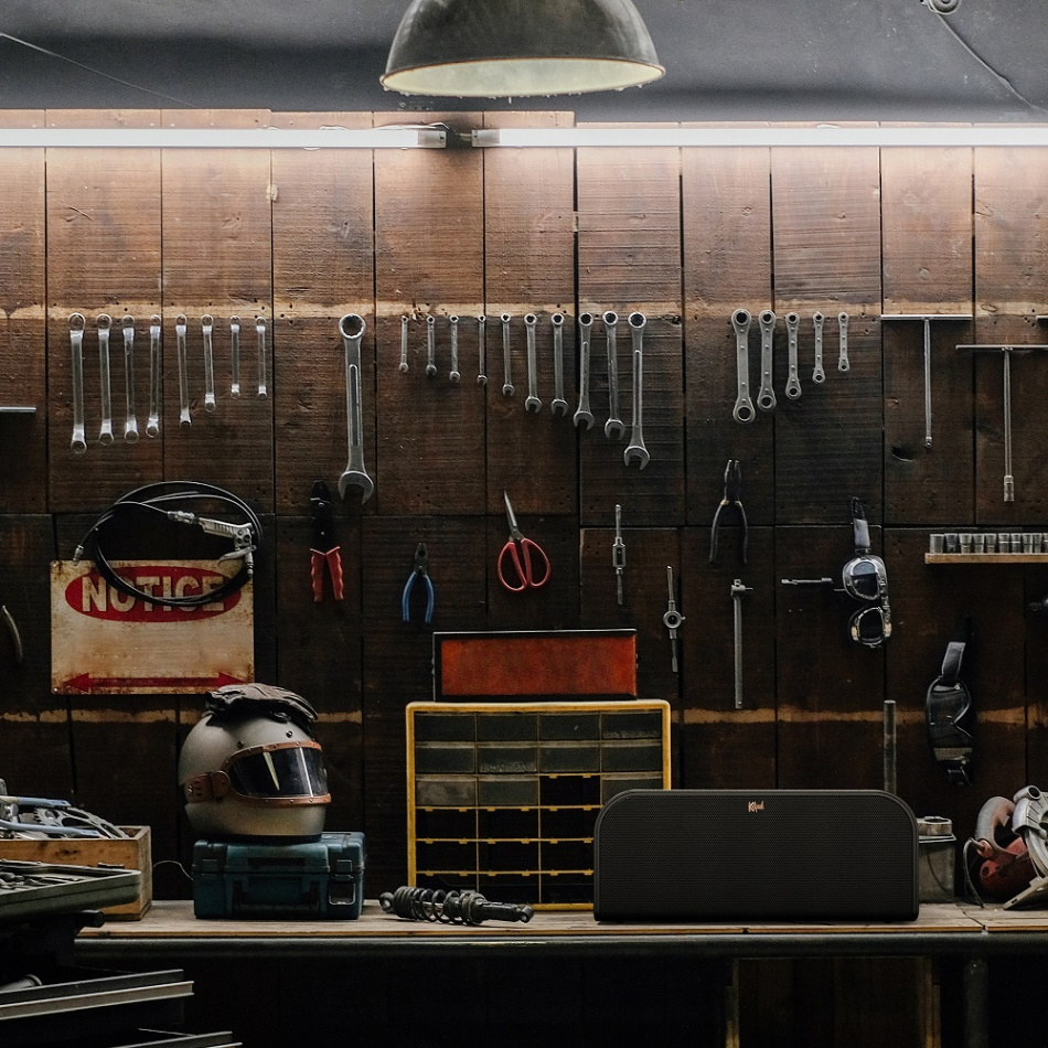 Klipsch Groove XXL, portabel Bluetooth-högtalare med fjärrkontroll