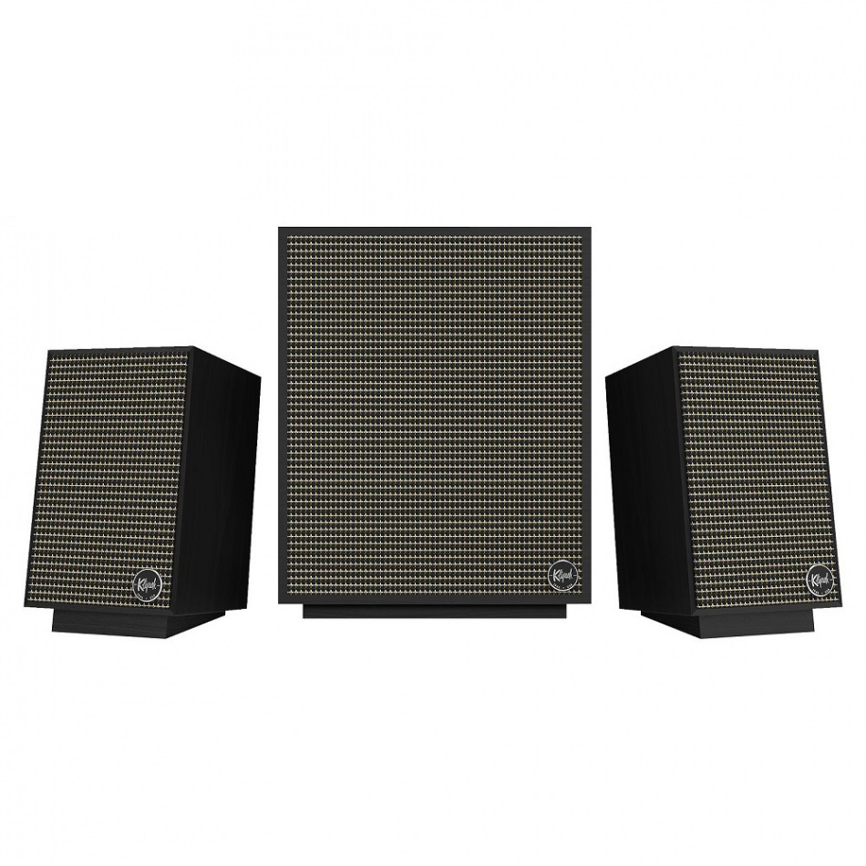 Klipsch ProMedia Heritage 2.1 aktivt högtalarsystem med Bluetooth, svart