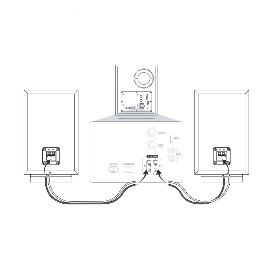 Klipsch ProMedia Heritage 2.1 aktivt högtalarsystem med Bluetooth, svart