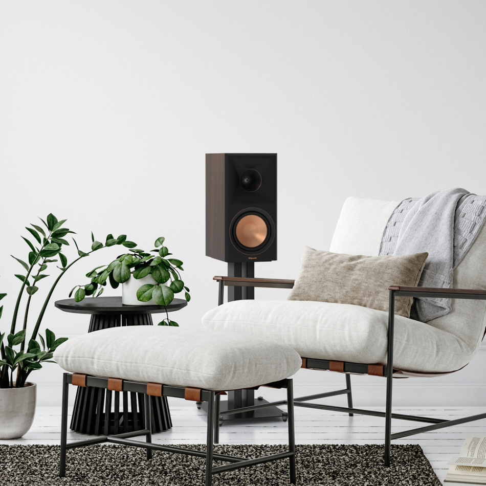 Klipsch KS-24 högtalarstativ med spikes, svart par