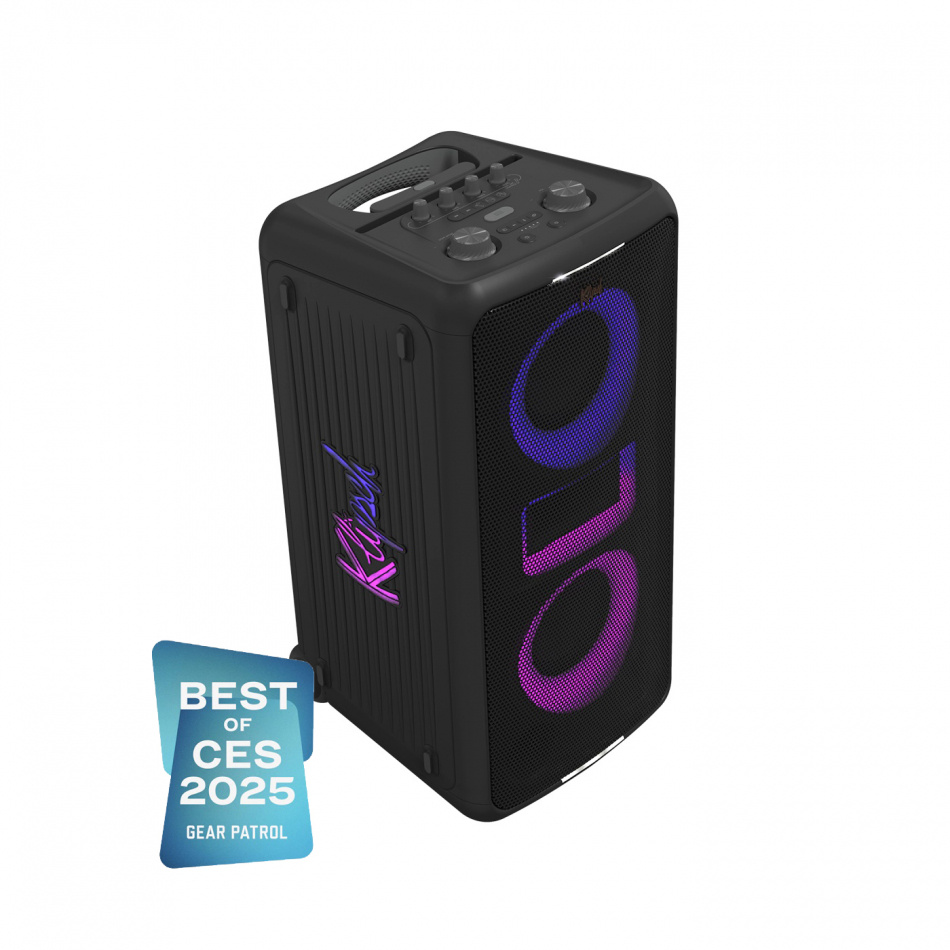 Klipsch Miami, bärbar partyhögtalare med Bluetooth & mikrofon