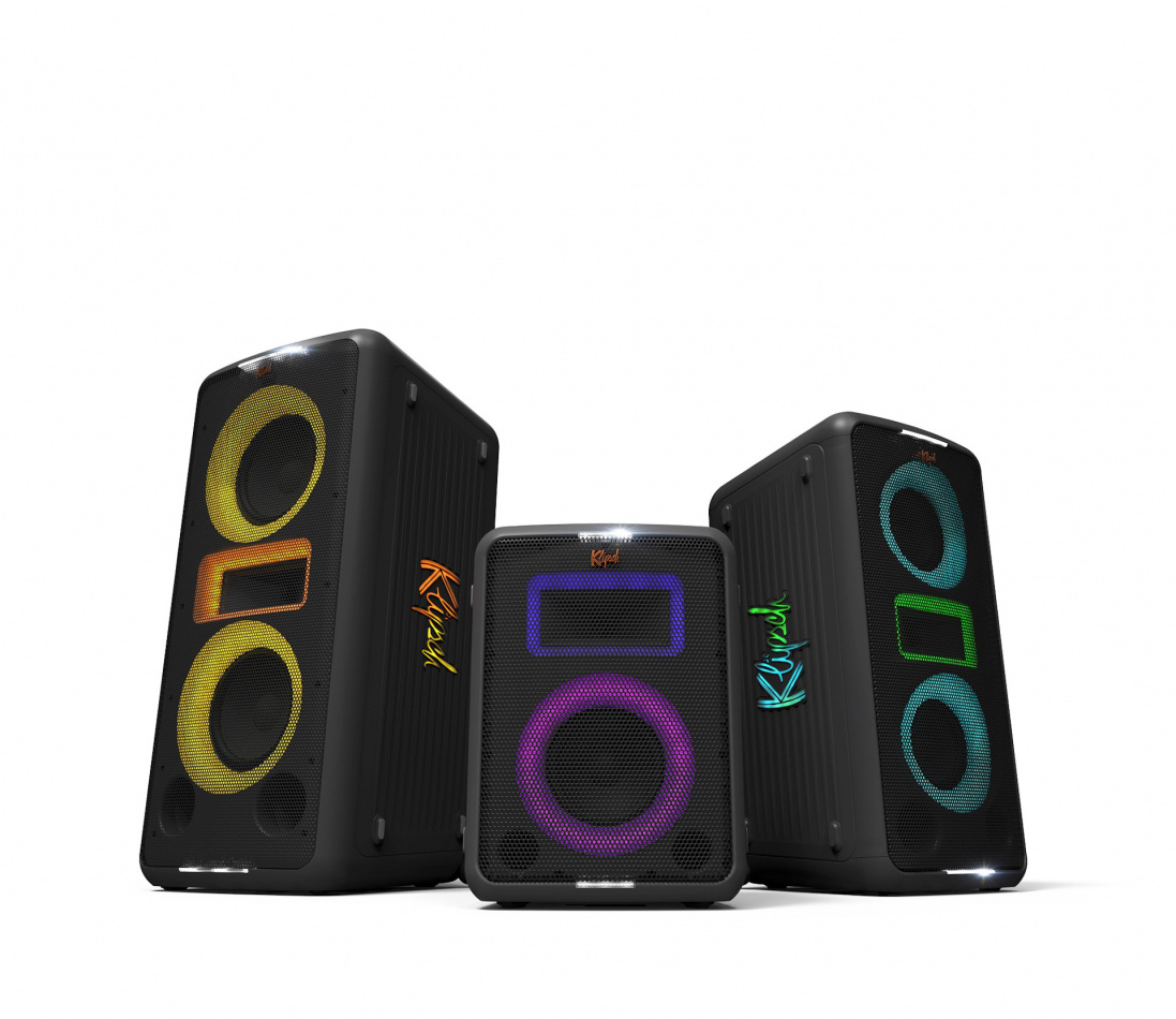 Klipsch Miami, bärbar partyhögtalare med Bluetooth & mikrofon