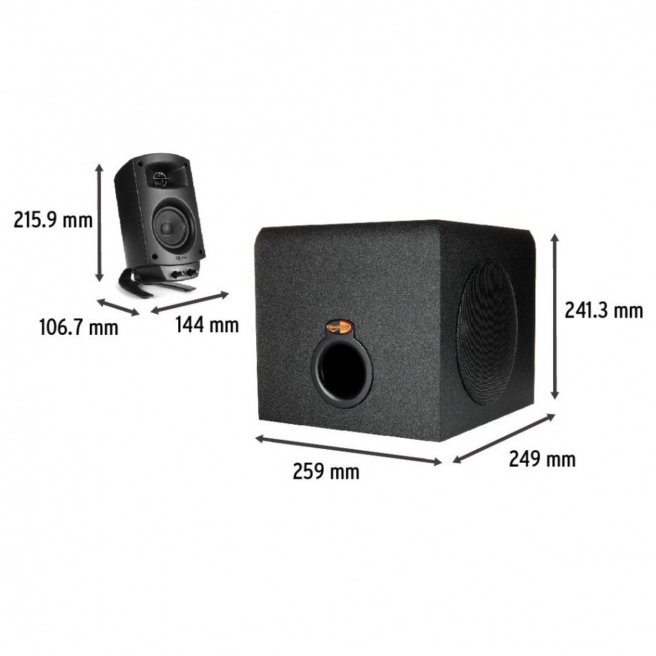 Klipsch ProMedia 2.1 Bluetooth, datorhögtalare
