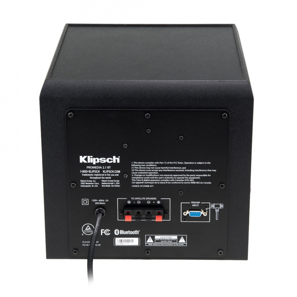 Klipsch ProMedia 2.1 Bluetooth, datorhögtalare