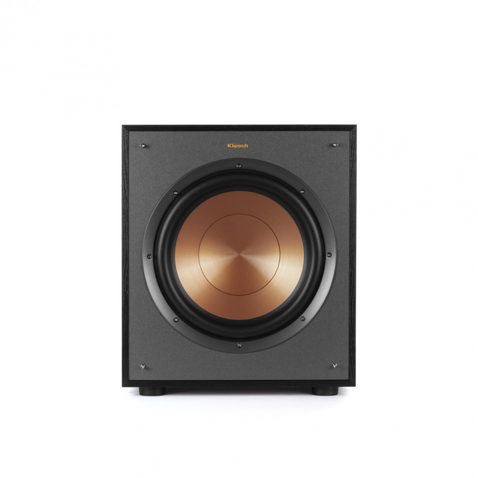 Klipsch R-100SW aktiv subwoofer, svart