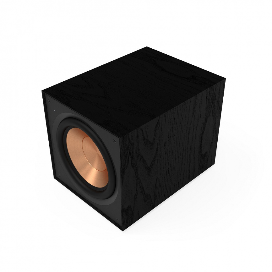 Klipsch R-101SW aktiv subwoofer, svart Returexemplar